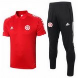 Polo Internazionale Set Completo 2020 2021 Rosso