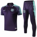 Polo Set Completo Barcellona 2019 2020 Blu Navy