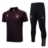 Polo Germania Set Completo 2023 2024 Rosso