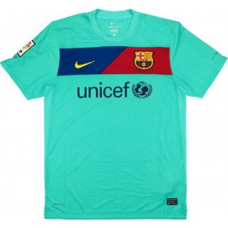 Thailandia Maglia Barcellona Away Retro 2010 2011 Verde Thailandia Maglia Barcellona Away Retro 2010 2011 Verde