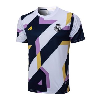 Maglia Formazione Real Madrid 2024 Bianco Maglia Formazione Real Madrid 2024 Bianco