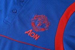 Polo Set Completo Manchester United 2019 2020 Blu Rosso