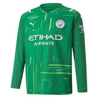 Thailandia Maglia Manchester City Portiere ML 2021 2022 Verde Thailandia Maglia Manchester City Portiere ML 2021 2022 Verde