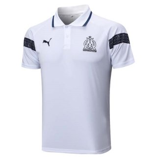 Polo Marsiglia 2023 2024 Bianco Polo Marsiglia 2023 2024 Bianco