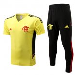 Maglia Flamengo Set Completo 2022 2023 Giallo