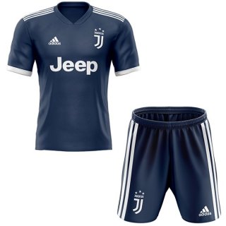 Maglia Juventus Away Bambino 2020 2021 Blu Maglia Juventus Away Bambino 2020 2021 Blu