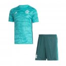 Maglia Flamengo Home Bambino Portiere 2019 2020 Blu