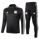 Felpa Lyon 2019 2020 Nero Bianco