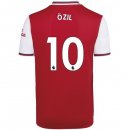 Maglia Arsenal NO.10 Ozil Home 2019 2020 Rosso