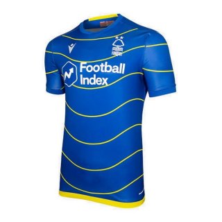 Thailandia Maglia Nottingham Forest Away 2020 2021 Blu Thailandia Maglia Nottingham Forest Away 2020 2021 Blu