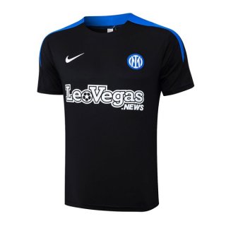 Maglia Formazione Inter Milan 2024 2025 Nero Maglia Formazione Inter Milan 2024 2025 Nero