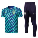Formazione Brasile Set Completo 2022 2023 Verde Blu