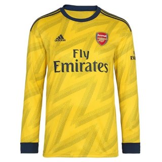 Maglia Arsenal Away ML 2019 2020 Giallo Maglia Arsenal Away ML 2019 2020 Giallo