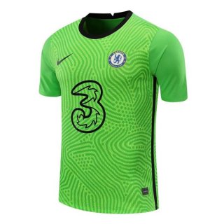 Thailandia Maglia Chelsea Portiere 2020 2021 Verde Thailandia Maglia Chelsea Portiere 2020 2021 Verde