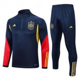 Felpa Spagna 2022 2023 Blu Rosso