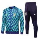 Giacca Brasile 2022 2023 Verde Blu