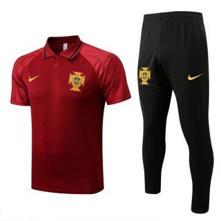 Polo Portogallo Set Completo 2022 2023 Rosso Polo Portogallo Set Completo 2022 2023 Rosso