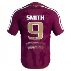 Thailandia Maglia Qld Maroons Smith 2018 Rosso