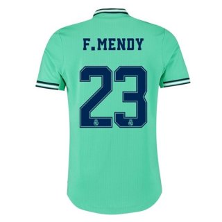 Maglia Real Madrid NO.23 F.Mendy Terza 2019 2020 Verde Maglia Real Madrid NO.23 F.Mendy Terza 2019 2020 Verde