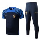 Maglia Francia Set Completo 2022 2023 Blu 1