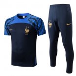 Maglia Francia Set Completo 2022 2023 Blu 1