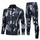 Felpa Allenamento Arsenal 2024 2025 Nero Grigio 3