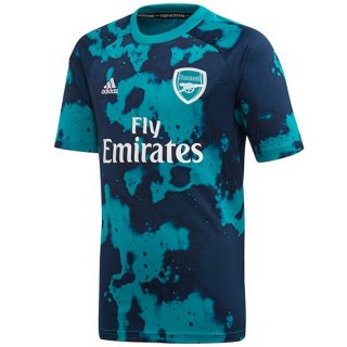 Maglia di Formazione Arsenal 2019 2020 Blu Verde Maglia di Formazione Arsenal 2019 2020 Blu Verde