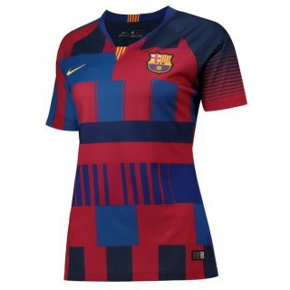 Maglia Barcellona Donna 20th Blu Rosso Maglia Barcellona Donna 20th Blu Rosso