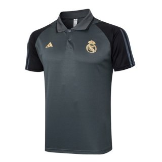 Polo Real Madrid 2024 2025 Grigio Polo Real Madrid 2024 2025 Grigio
