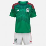 Maglia Messico Home Bambino 2022 2023 Blu