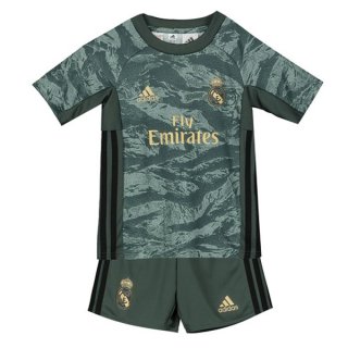 Maglia Real Madrid Away Bambino Portiere 2019 2020 Verde Maglia Real Madrid Away Bambino Portiere 2019 2020 Verde