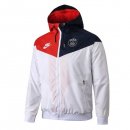 Giacca A Vento Paris Saint Germain 2020 2021 Bianco Rosso