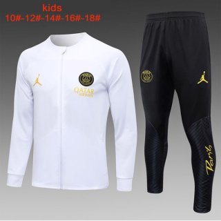Bambino Giacca PSG 2024 Bianco 2 Bambino Giacca PSG 2024 Bianco 2