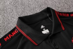 Polo Set Completo Manchester United 2019 2020 Nero Rosso