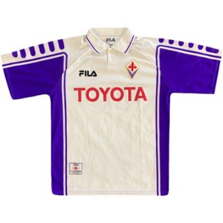 Thailandia Maglia Fiorentina FILA Away Retro 1999 2000 Bianco Thailandia Maglia Fiorentina FILA Away Retro 1999 2000 Bianco