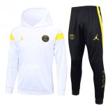 Felpa Cappuccio Paris Saint Germain 2023 2024 Bianco