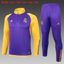 Bambino Felpa Real Madrid 2024 2025 Porpora Giallo