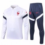 Felpa Francia 2020 Bianco Blu