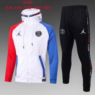 Bambino Felpa Cappuccio Paris Saint Germain 2022 Bianco Rosso Bambino Felpa Cappuccio Paris Saint Germain 2022 Bianco Rosso
