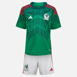Maglia Messico Home Bambino 2022 2023 Blu Maglia Messico Home Bambino 2022 2023 Blu