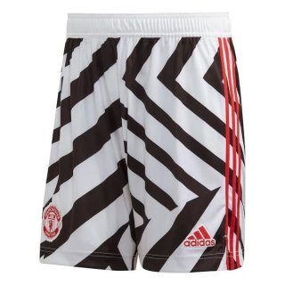 Pantaloni Manchester United Terza 2020 2021 Bianco Pantaloni Manchester United Terza 2020 2021 Bianco