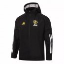 Giacca A Vento Manchester United 2020 2021 Nero Giallo