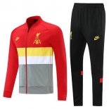 Giacca Liverpool 2021 2022 Rosso Giallo Grigio