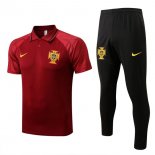 Polo Portogallo Set Completo 2022 2023 Rosso