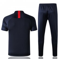 Maglia di Formazione Set Completo AS Roma 2019 2020 Blu