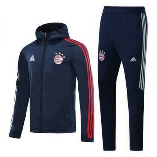 Giacca a vento Bayern Munich Set Completo 2020 2021 Nero Giacca a vento Bayern Munich Set Completo 2020 2021 Nero