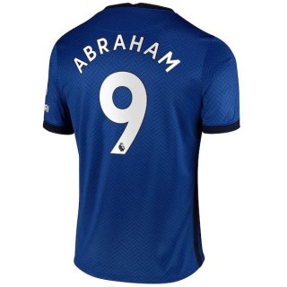 Maglia Chelsea NO.9 Abraham Home 2020 2021 Blu Maglia Chelsea NO.9 Abraham Home 2020 2021 Blu