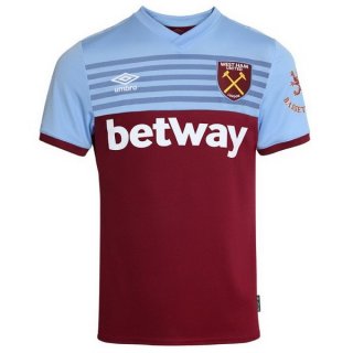 Thailandia Maglia West Ham Home 2019 2020 Rosso Thailandia Maglia West Ham Home 2019 2020 Rosso