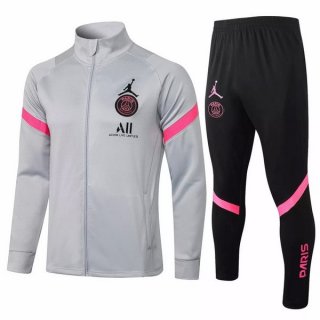 Giacca Paris Saint Germain 2021 2022 Grigio Nero Giacca Paris Saint Germain 2021 2022 Grigio Nero