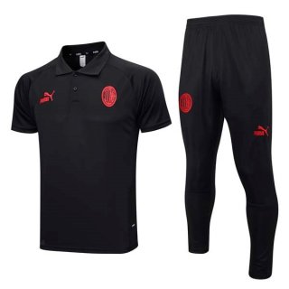 Polo AC Milan Set Completo 2023 2024 Nero 2 Polo AC Milan Set Completo 2023 2024 Nero 2